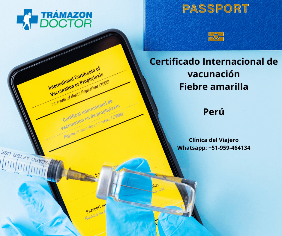 certificado vacunacion internacional fiebre amarilla